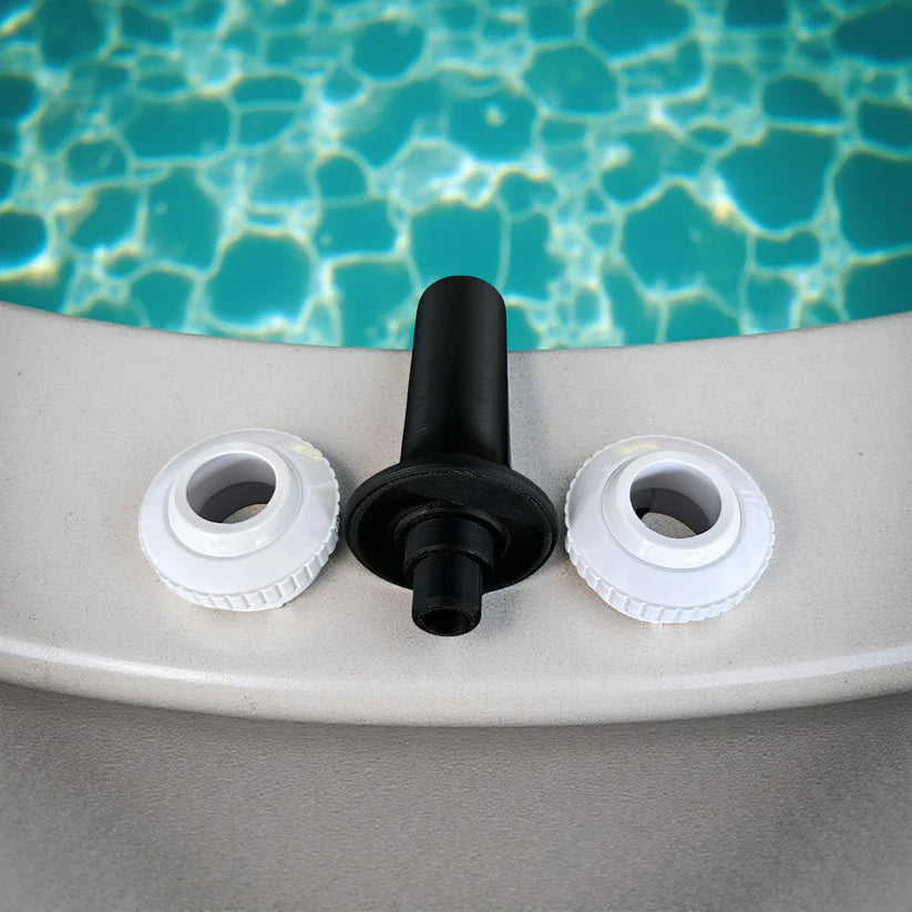 The Jet Buddy - Pool Jet Adjustment Tool, with (4) 3/4" Pool Jets with 1-1/2 Inch Thread (Copy)